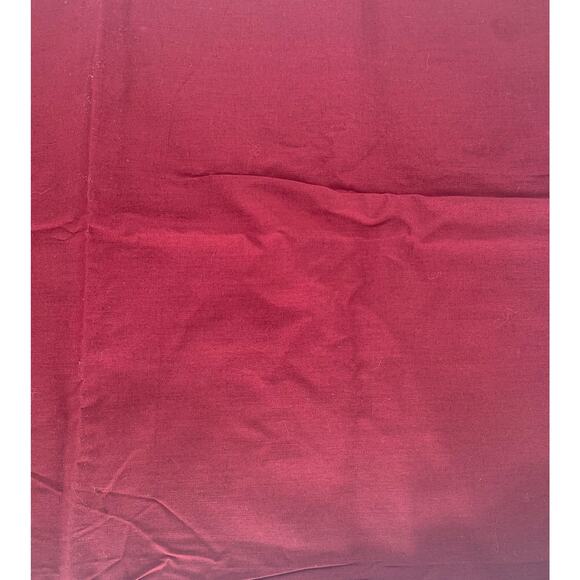 Quilting Fabric Cotton Remnant Broadcloth Red Wine 34 x 1.333 Yards Sewing Craft - Picture 2 of 4
